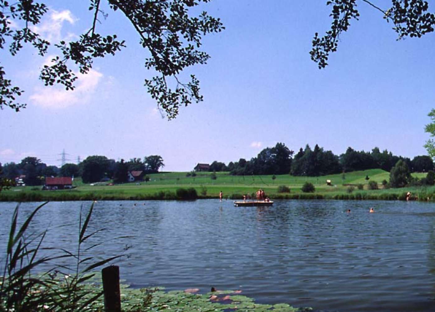 Egelsee mit Badeanstalt